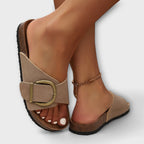Women's Comfort Sandals Cushioned Footbed – Vintage Style for Everyday Summer | Bridget