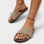 Women's Comfort Sandals Cushioned Footbed – Vintage Style for Everyday Summer | Bridget