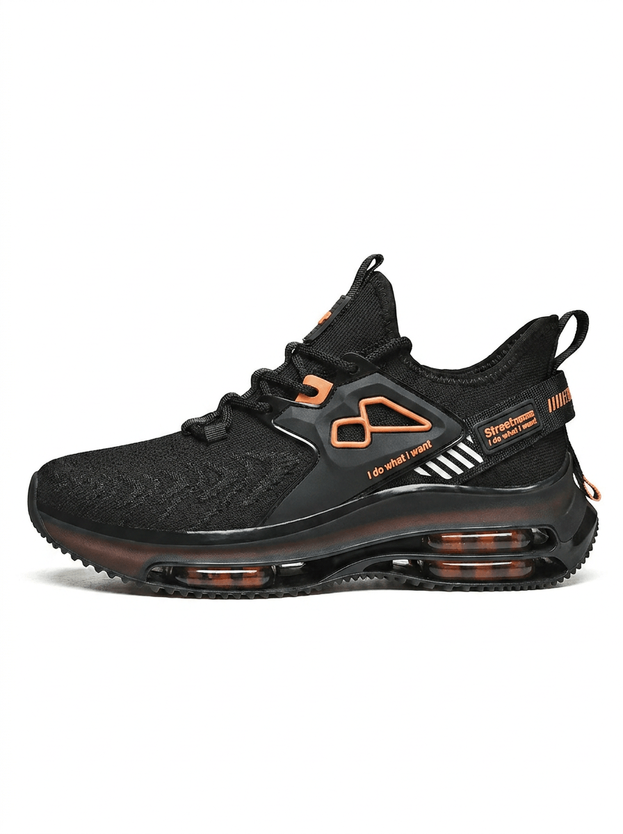 Men's Steel Toe Work Shoes – Breathable Mesh, Slip-Resistant Sole for Trades & Construction | Lorenzo