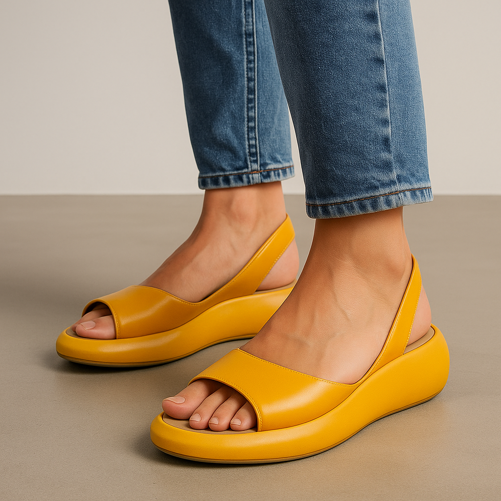 Damen Orthopädische Sandalen mit Fußbett gepolstert – Komfort für Spaziergänge & Alltag | Mika