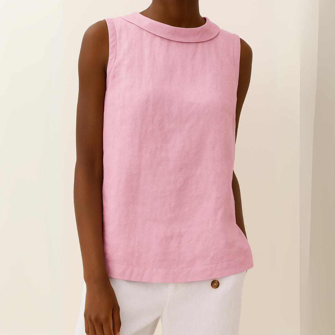 Damen Shirt Rollkragen ärmellos figurbetont – moderner Look für den Alltag | Sonata