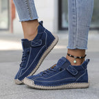 Damen Sneaker orthopädisch mit Fußbett – slip-on, gedämpfte Sohle, ganztägig bequem | Lily