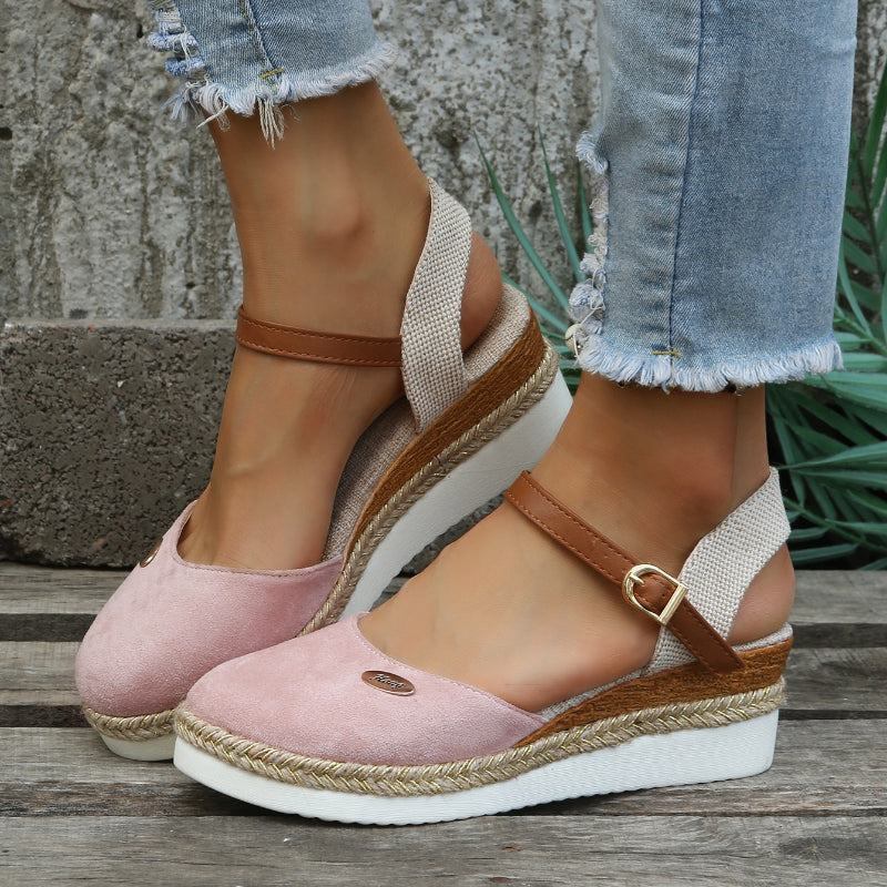 Damen Sandalen orthopädisch mit Fußbett – Espadrille-Sohle für den Sommer | Ada