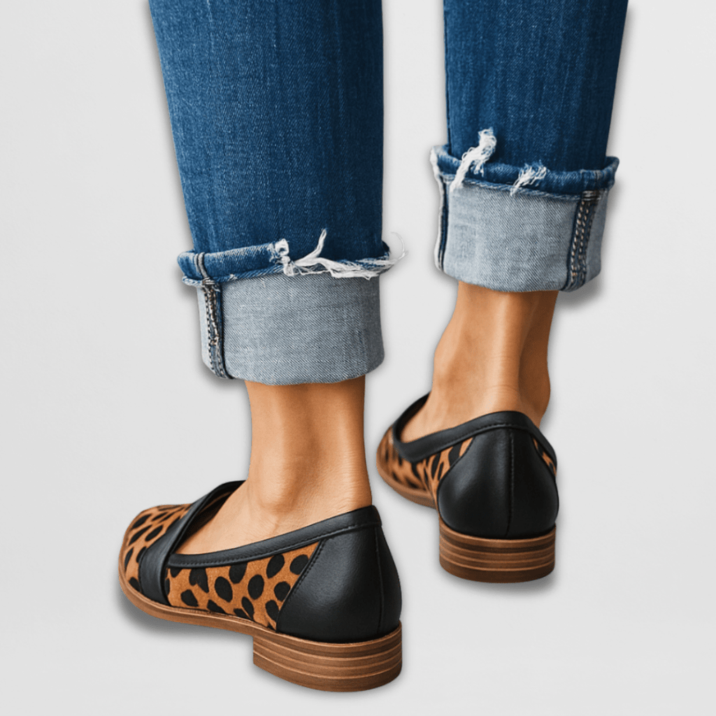 Damen Loafer Wildleder orthopädisch mit Fußbett – bequem für Arbeit & Alltag | Aria