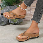 Damen Orthopädische Sandalen mit Fußbett zum Hineinschlüpfen – leichter Komfort für den Alltag | Ophelia