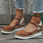 Damen Sandalen orthopädisch mit Fußbett – Espadrille-Sohle für den Sommer | Ada