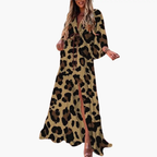 Damen Sommerkleid Maxikleid Blumenmuster fließend leicht – farbenfroh sommerlich für besondere Anlässe | Thalia