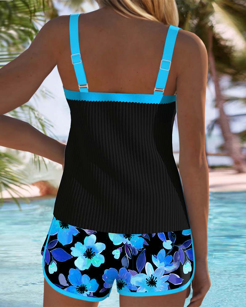 Damen Tankini Bauchkontrolle – figurschmeichelnd für Strand & Pool | Juno