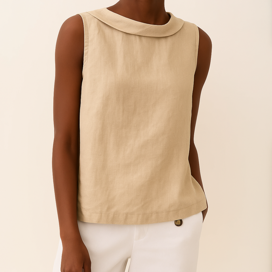 Damen Shirt Rollkragen ärmellos figurbetont – moderner Look für den Alltag | Sonata
