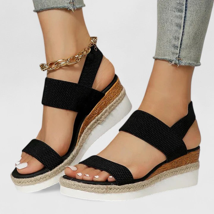 Damen Orthopädische Sandalen mit Fußbett gepolstert – ganztägiger Komfort für Sommer & Alltag | Lolita