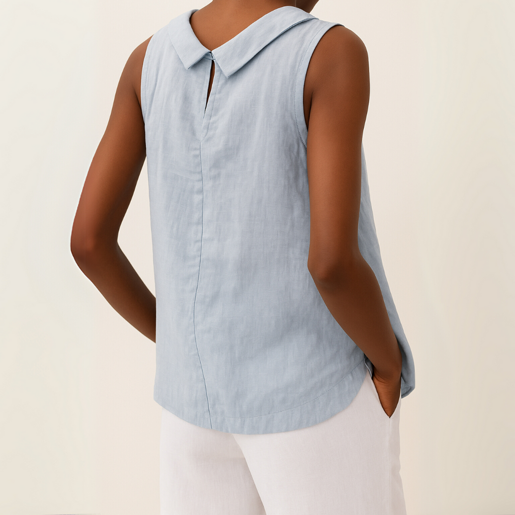 Damen Shirt Rollkragen ärmellos figurbetont – moderner Look für den Alltag | Sonata