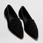 Damen Loafer Wildleder orthopädisch mit Fußbett – bequem für Arbeit & Alltag | Aria