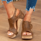 Damen Keilsandalette Wildleder – komfortabler Halt für Sommer & Alltag | Lavinia