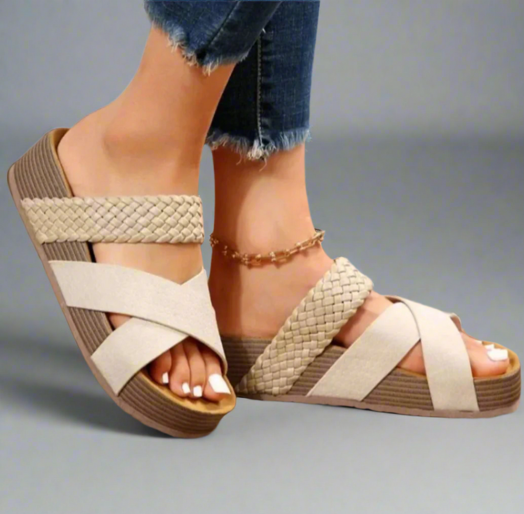 Damen Sandalen orthopädisch mit Fußbett – gepolstert und leicht für den Alltag | Amelia