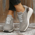 Damen Wanderschuhe orthopädisch mit Fußbett – atmungsaktiv, rutschfest, für Reise und Alltag | Gabriella