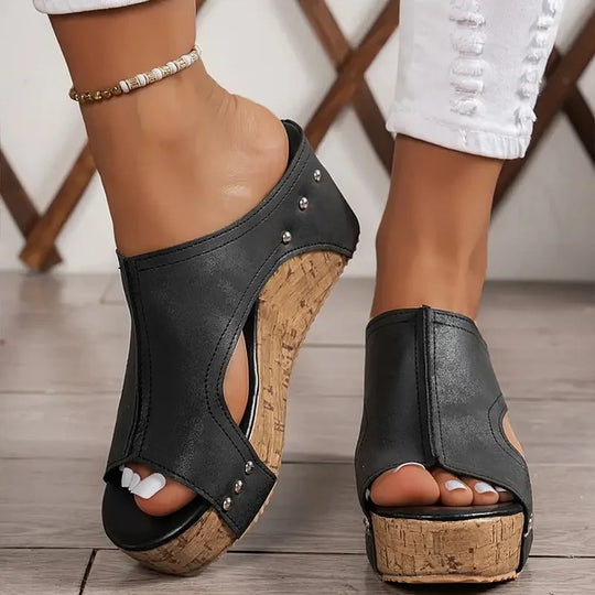 Damen Orthopädische Sandalen mit Fußbett gepolstert leicht verstellbar – bequem für den Alltag | Jenny