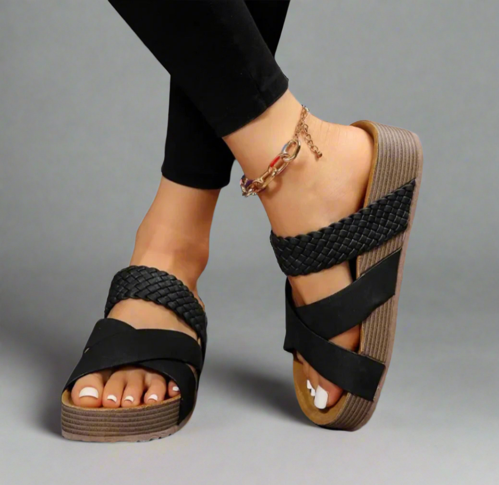 Damen Sandalen orthopädisch mit Fußbett – gepolstert und leicht für den Alltag | Amelia