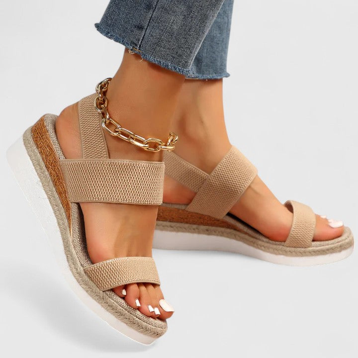 Damen Orthopädische Sandalen mit Fußbett gepolstert – ganztägiger Komfort für Sommer & Alltag | Lolita
