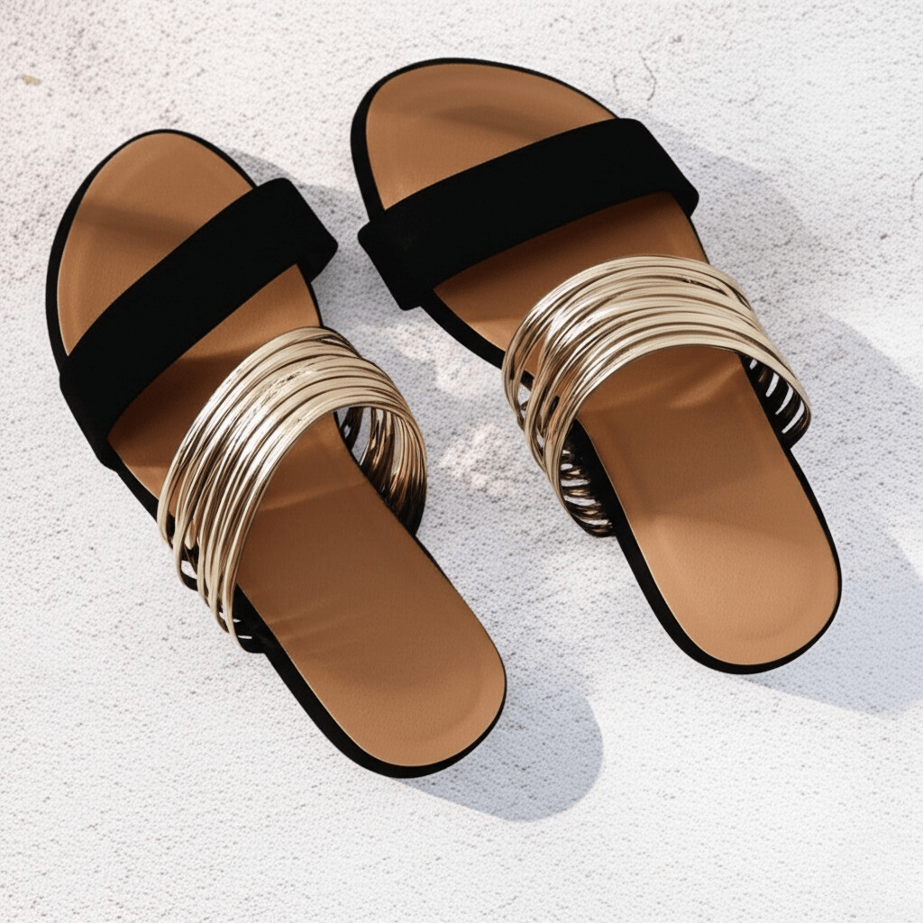 Damen Sandalen orthopädisch mit Fußbett – gepolstert für den Alltag | Alina