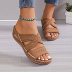 Damen Sandalen orthopädisch mit Fußbett rutschfest – Dämpfung für den ganzen Tag | Bessie