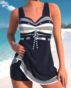 Women's Swim Dress with Skirt Look – Comfortable & Stylish for the Beach | Saya