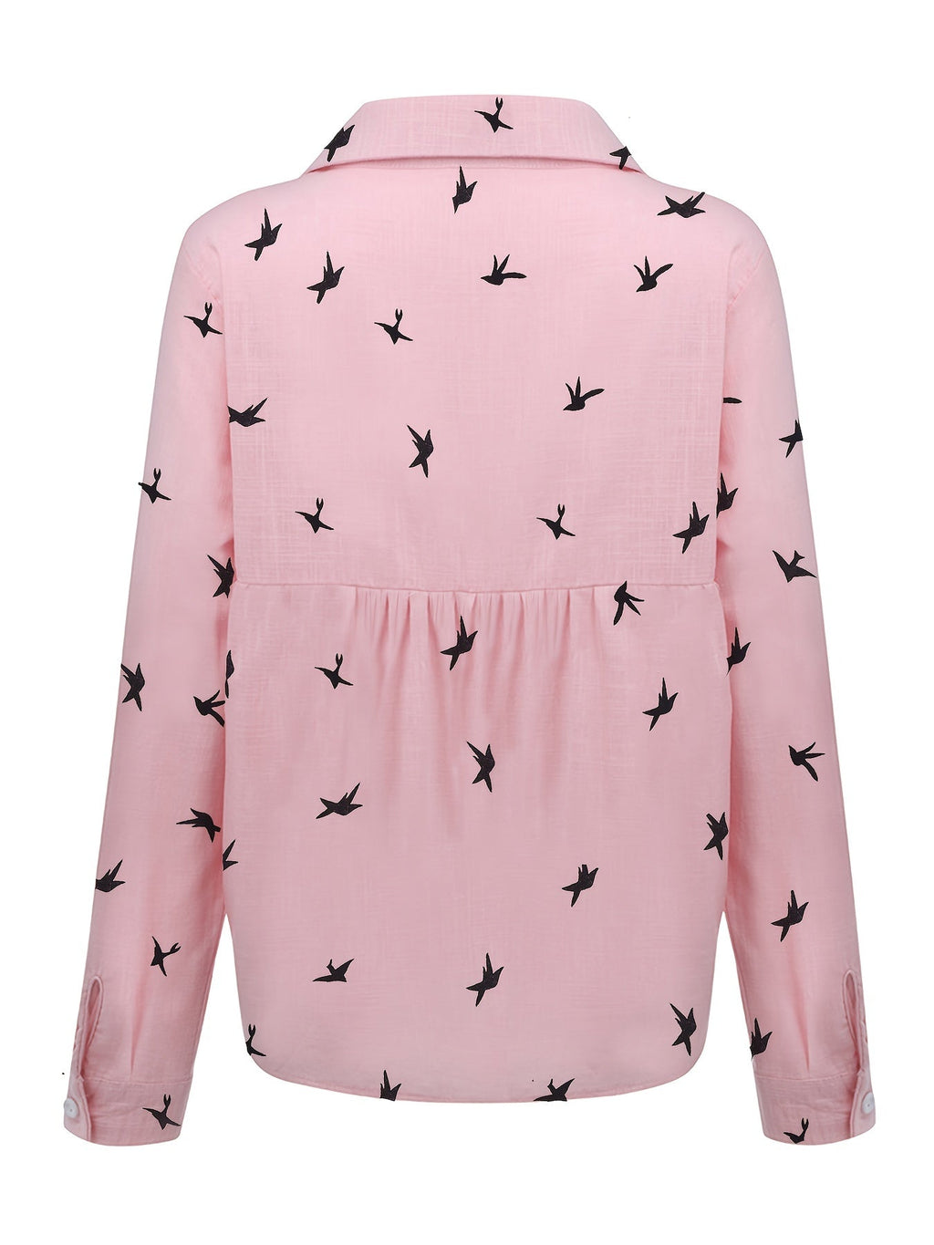 Damen Bluse mit Print und Knopfleiste – locker & alltagstauglich