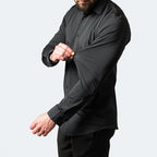 Men's Wrinkle-Free Stretch Dress Shirt – All-Day Fresh Look for Work & Travel | Romano & Co