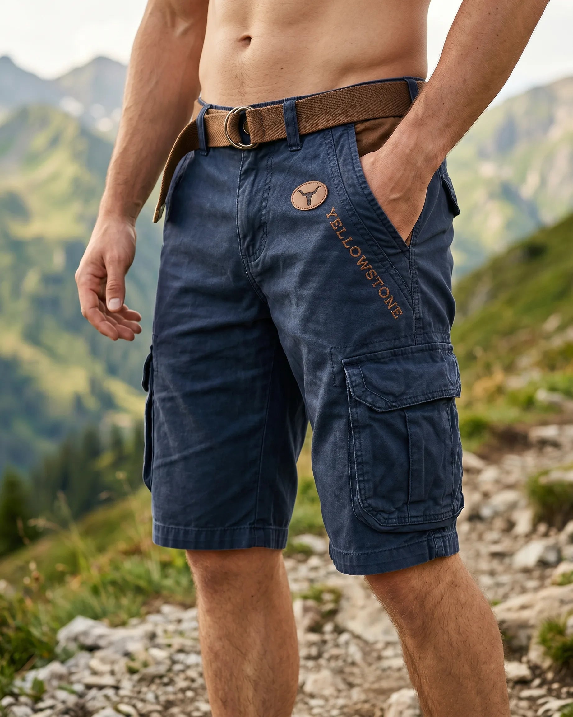 Marineblau FrontSide