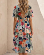 Braun Floral Back
