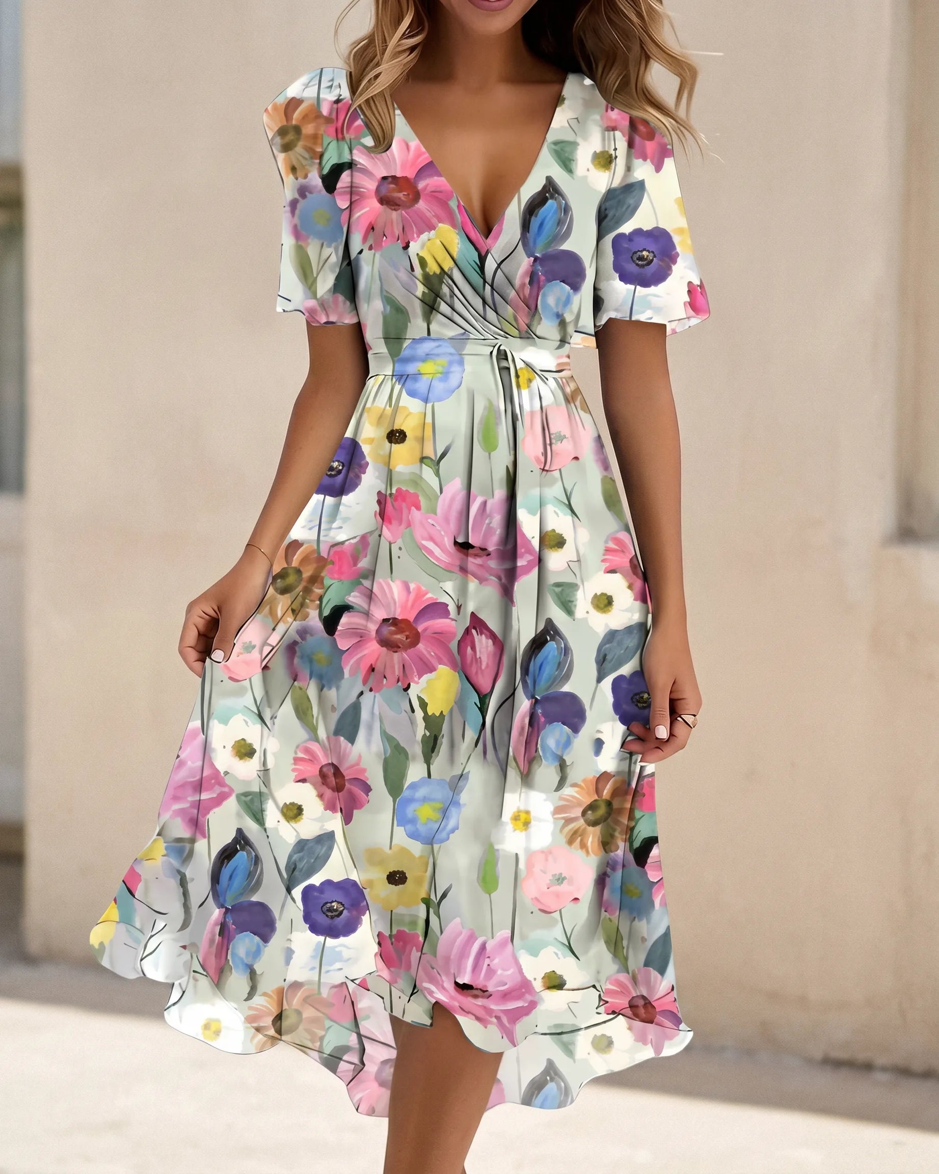 Weiß Floral Front