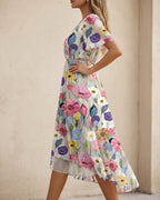 Weiß Floral Side