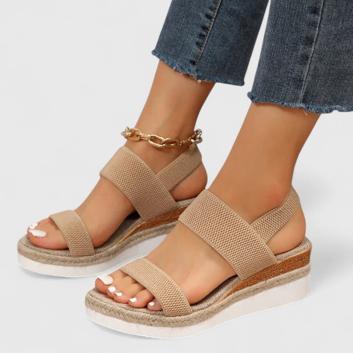 Damen Orthopädische Sandalen mit Fußbett gepolstert – ganztägiger Komfort für Sommer & Alltag | Lolita