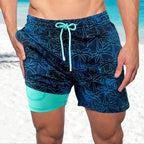 Herren Badeshorts schnelltrocknend mit Innenfutter – für Strand & Pool | Noah