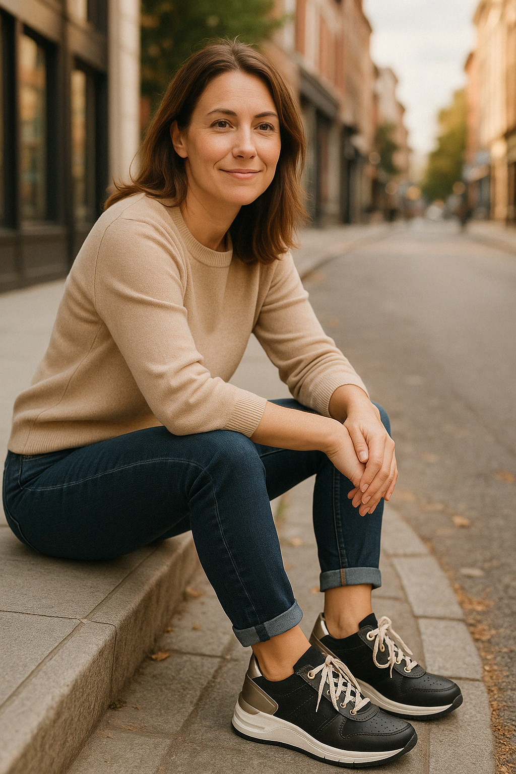 Damen Wanderschuhe orthopädisch mit Fußbett – atmungsaktiv, rutschfest, für Reise und Alltag | Gabriella