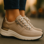 Damen Wanderschuhe orthopädisch mit Fußbett – atmungsaktiv, rutschfest, für Reise und Alltag | Gabriella