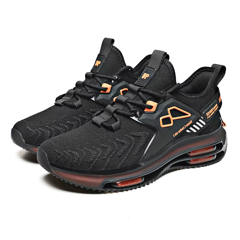 Men's Steel Toe Work Shoes – Breathable Mesh, Slip-Resistant Sole for Trades & Construction | Lorenzo