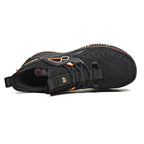 Men's Steel Toe Work Shoes – Breathable Mesh, Slip-Resistant Sole for Trades & Construction | Lorenzo
