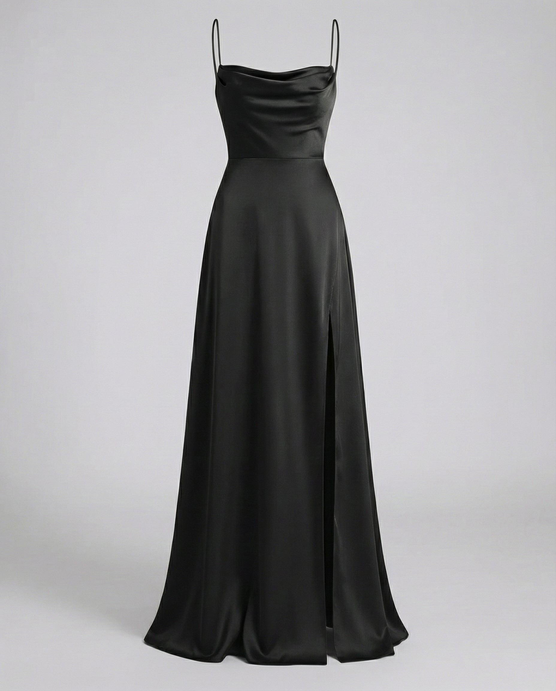 Damen Maxikleid mit Beinschlitz fließend – elegant für besondere Anlässe | Saga