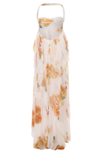 Damen Maxikleid Neckholder Empiretaille fließend – elegant für Hochzeit und Abend | Nia