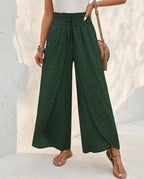 Damen Palazzohose hohe Taille – weites Bein mit fließendem Fall | Nika