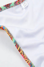 Damen Triangel-Bikini mit seitlichen Schnürungen und Paisley-Print – für Strand & Pool | Nieve
