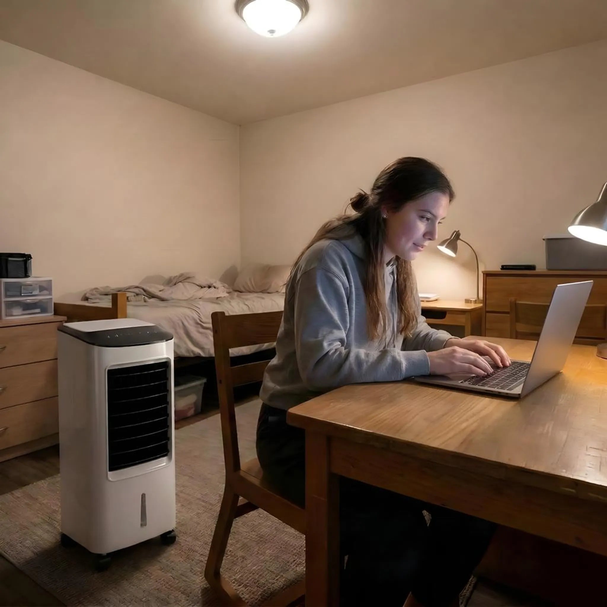 Portable Air Conditioner Stand-Up – Windowless Cooler for Bedroom, Home & Office | Amelie