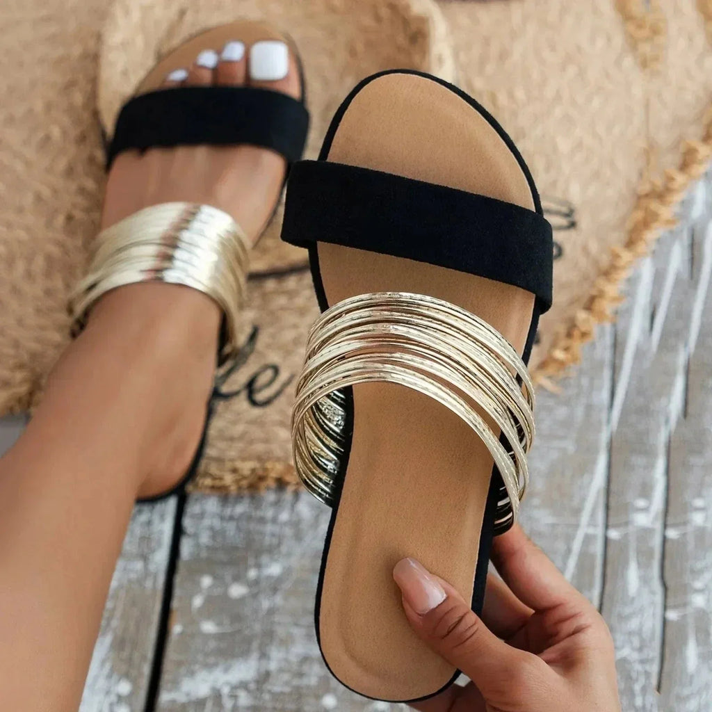 Damen Sandalen orthopädisch mit Fußbett – gepolstert für den Alltag | Alina