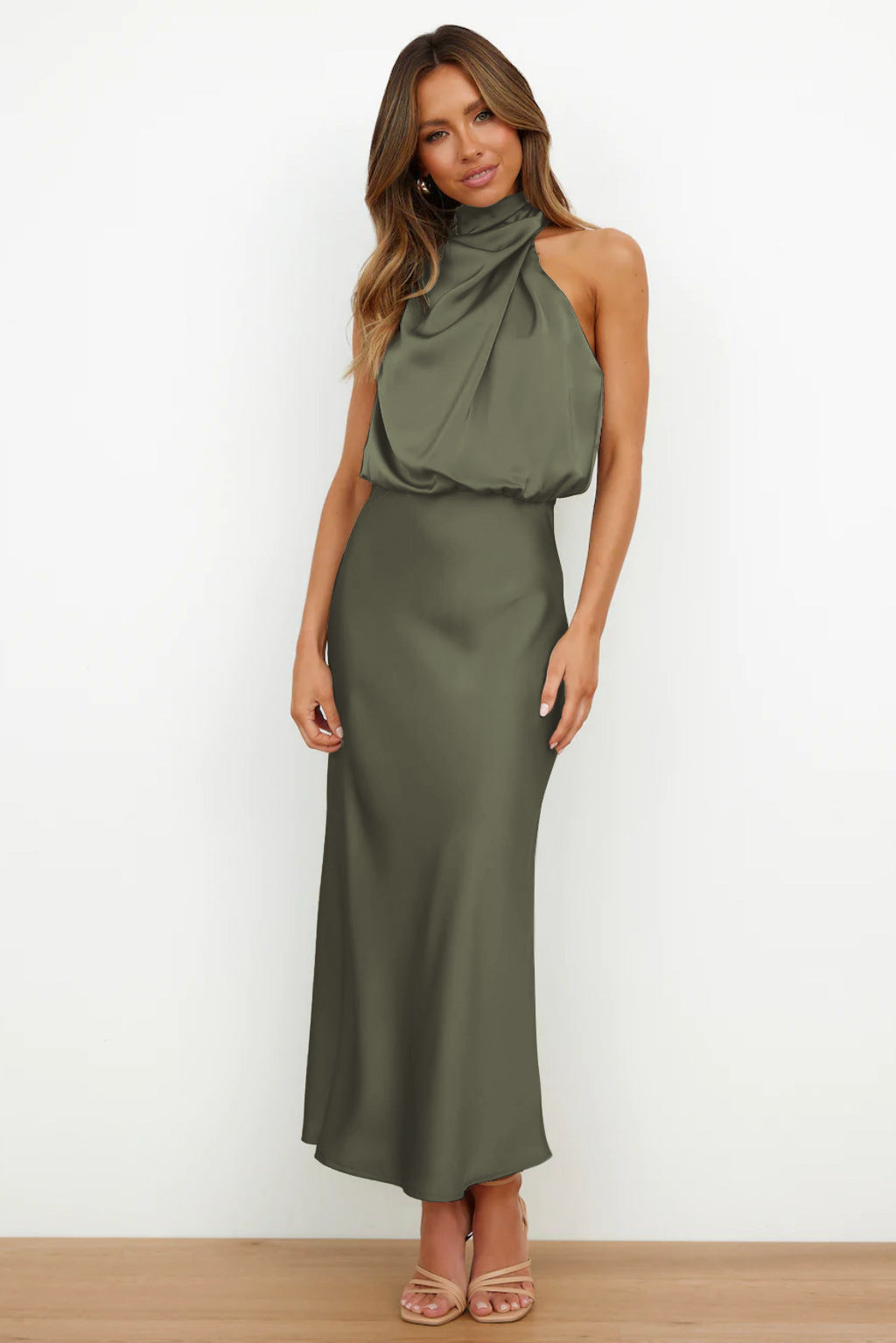 Damen Abendkleid Neckholder – festlich elegant für Hochzeit und Gala | Regina