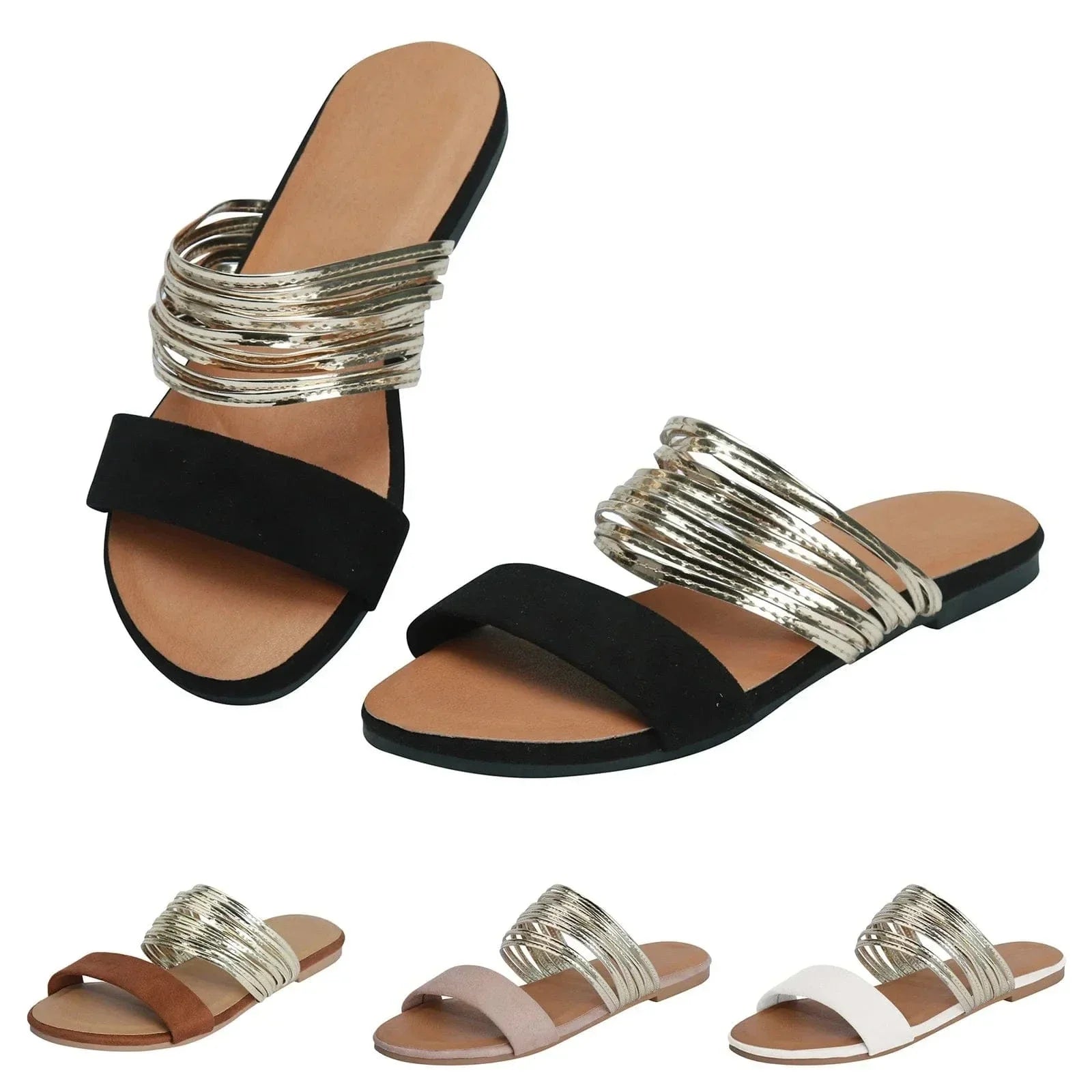 Damen Sandalen orthopädisch mit Fußbett – gepolstert für den Alltag | Alina