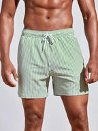 Herren Badeshorts schnelltrocknend gestreift – für Strand & Pool | Paul