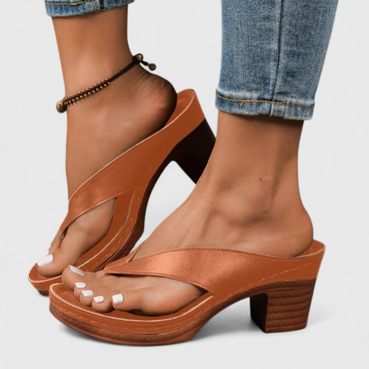 Damen Absatzschuhe orthopädisch mit ergonomischem Fußbett – für ganztägigen Komfort | Camille