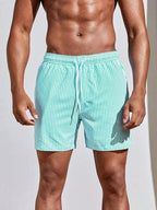 Herren Badeshorts schnelltrocknend gestreift – für Strand & Pool | Paul