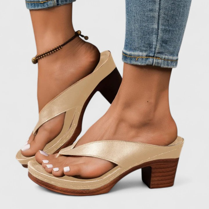 Damen Absatzschuhe orthopädisch mit ergonomischem Fußbett – für ganztägigen Komfort | Camille
