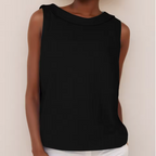Damen Shirt Rollkragen ärmellos figurbetont – moderner Look für den Alltag | Sonata